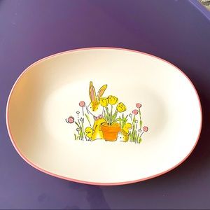 Prima Design 
Spring Easter Bunny Serving Plate